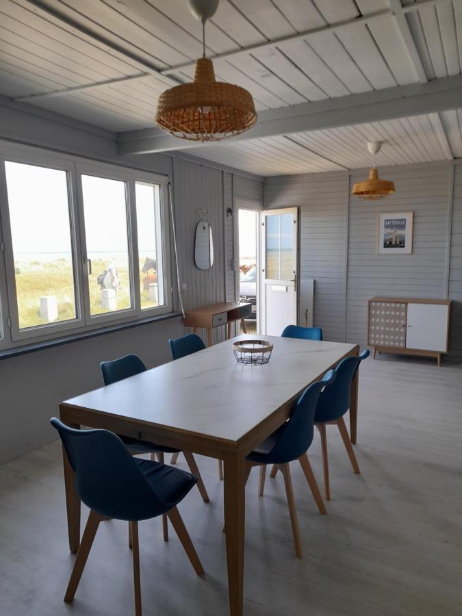 Maison Les Pieds Dans La Mer Quinéville Εξωτερικό φωτογραφία